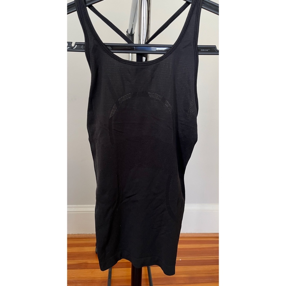 Lululemon Black Strappy Tank Top